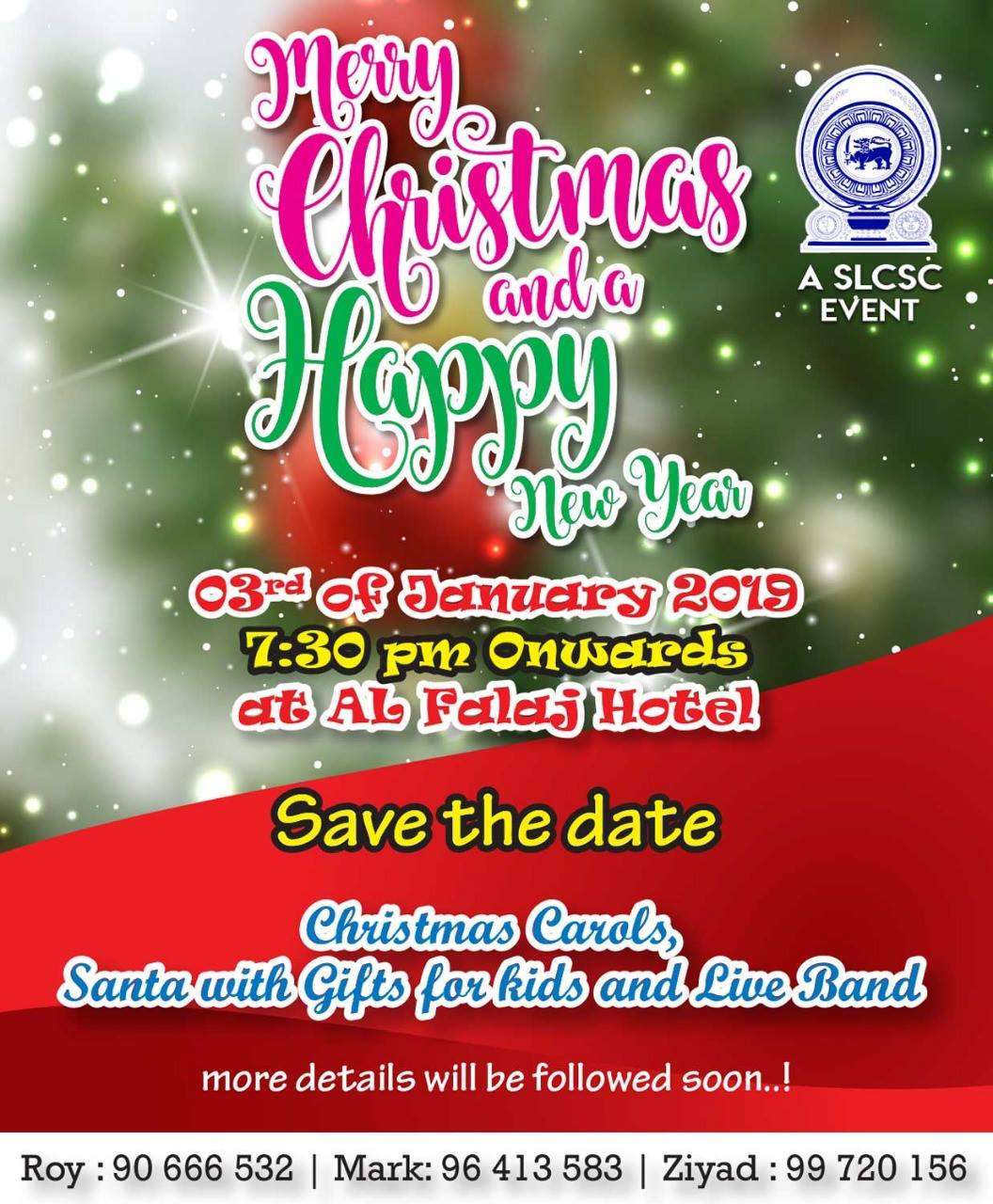 Christmas & New year Celebration 2019/2020