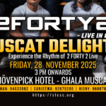 🎸 Rock Night with 2 Forty 2 – Live in Oman | Presented by SLCSC
